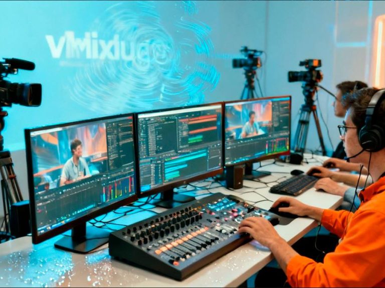 Domine a ferramenta de streaming vMix em treinamento profissional com operador em monitores, câmeras e mesa de áudio_-compressed