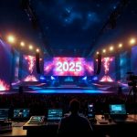 Tendências do streaming em 2025 com telão de evento, câmeras profissionais e mesa de controle de streaming_-compressed