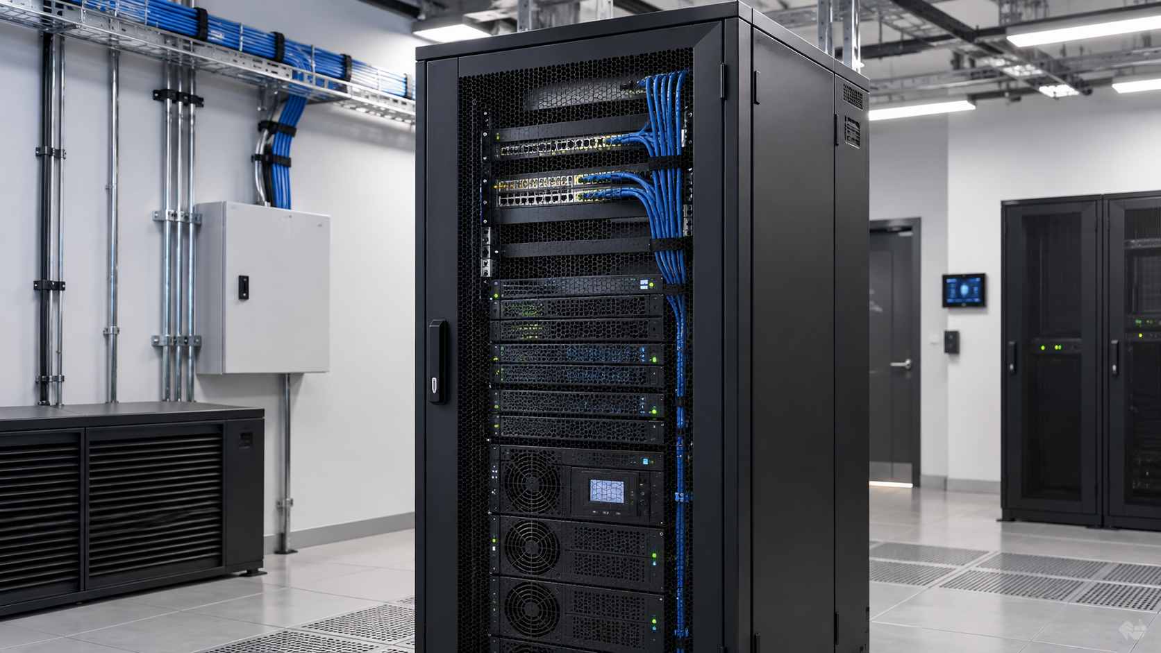 Data Center modular e Edge com rack e infraestrutura integrada
